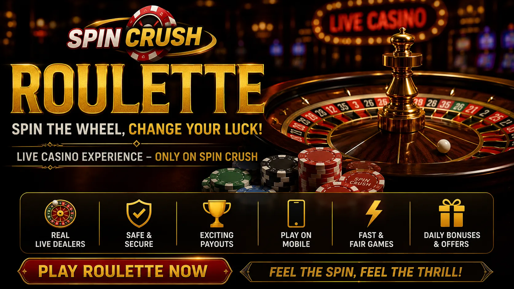 Roulette Spin Crush